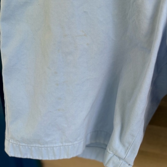 Nautica Deck Shorts Size 36 Light Blue Chino Short 8.5" Inseam - Picture 4 of 8